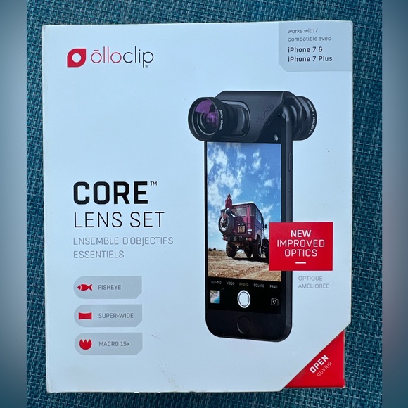 Olloclip Core Lens Set iPhone 7 (& plus) & 8. not used - Picture 4 of 4